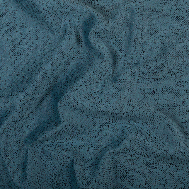 Aqua Green Colour Textured Suede Sofa, Chair and Curtain Fabric