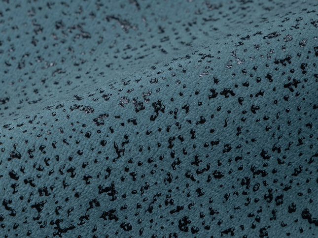 Aqua Green Colour Textured Suede Sofa, Chair and Curtain Fabric