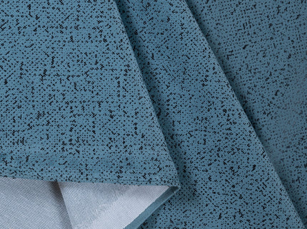 Seafoam Green Colour Textured Suede Readymade Curtain