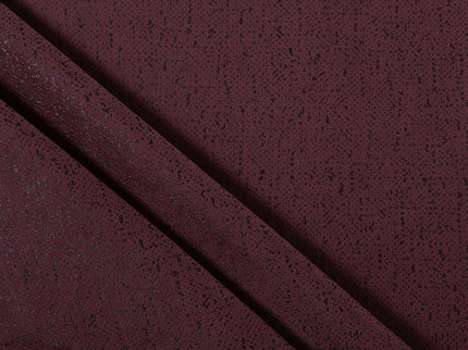 Earthy Mauve Colour Textured Suede Sofa, Chair and Curtain Fabric