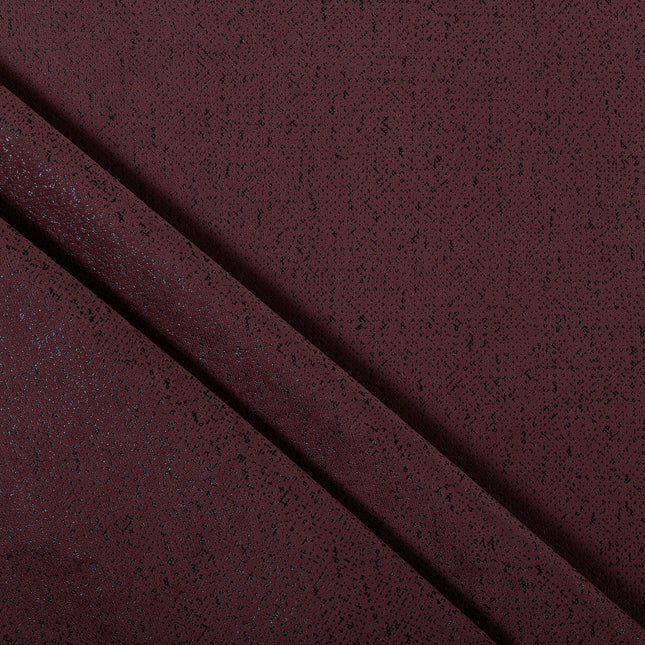 Earthy Mauve Colour Textured Suede Sofa, Chair and Curtain Fabric