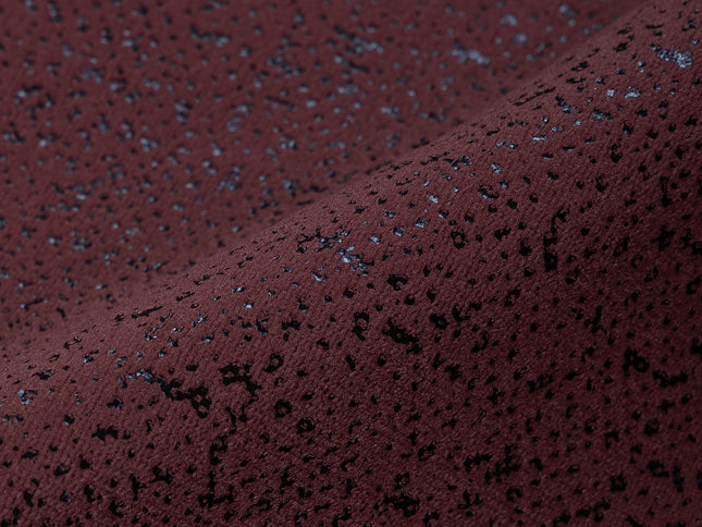 Earthy Mauve Colour Textured Suede Sofa, Chair and Curtain Fabric