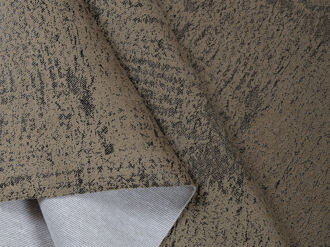 Brass Colour Textured Suede Sofa, Chair and Curtain Fabric