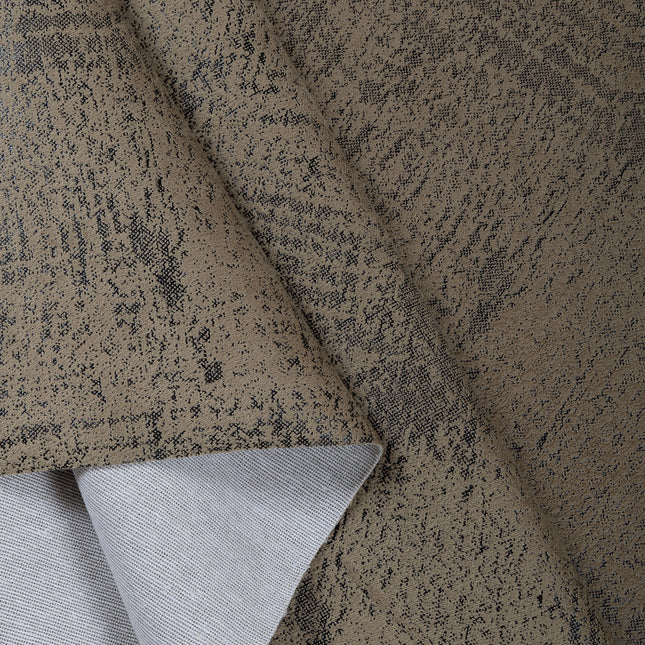 Brass Colour Textured Suede Sofa, Chair and Curtain Fabric