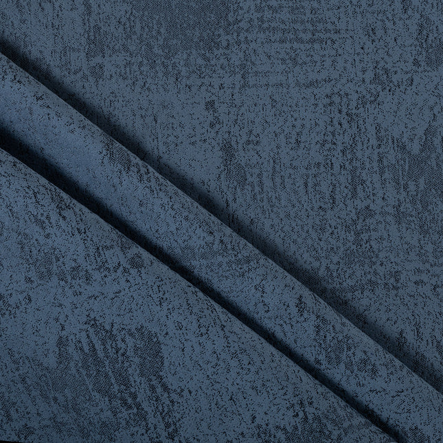 Blue Grey Colour Textured Suede Sofa, Chair and Curtain Fabric