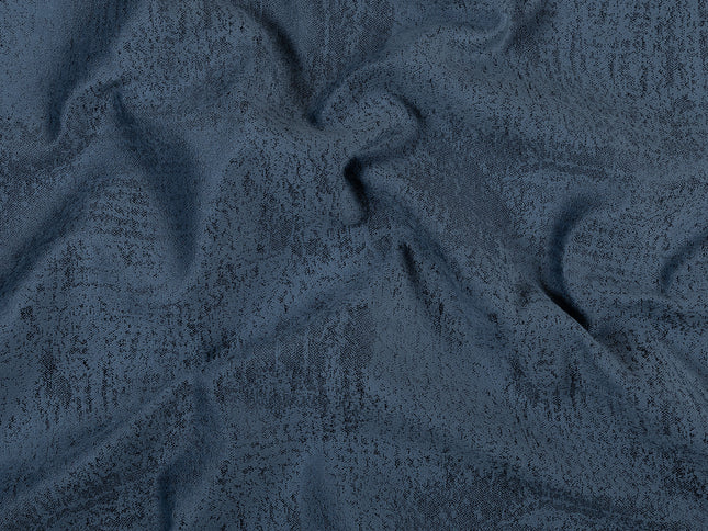 Blue Grey Colour Textured Suede Sofa, Chair and Curtain Fabric