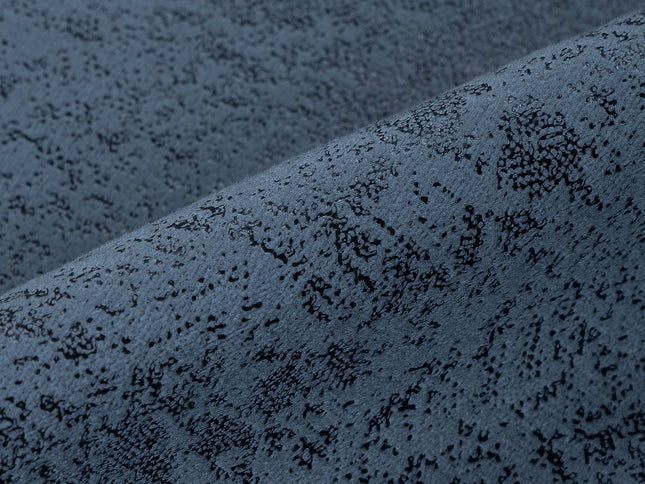 Blue Grey Colour Textured Suede Sofa, Chair and Curtain Fabric