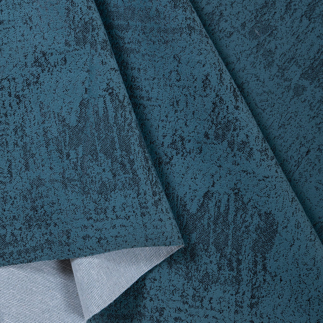 Aqual Green Colour Textured Suede Sofa, Chair and Curtain Fabric