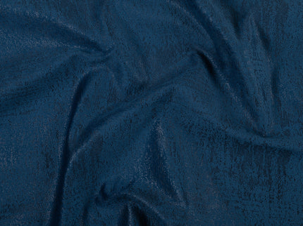 Oxford Blue Colour Textured Suede Sofa, Chair and Curtain Fabric