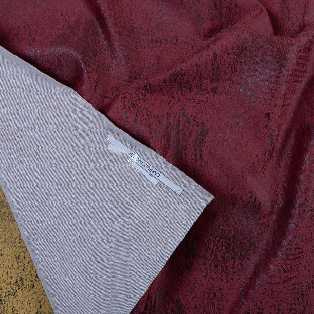 Pink Colour Textured Suede Sofa, Chair and Curtain Fabric