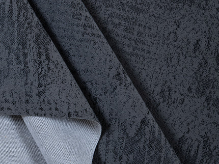 Medium Grey Colour Textured Suede Sofa, Chair and Curtain Fabric