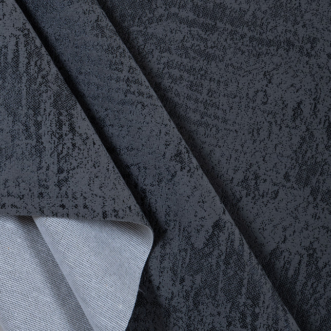 Medium Grey Colour Textured Suede Sofa, Chair and Curtain Fabric