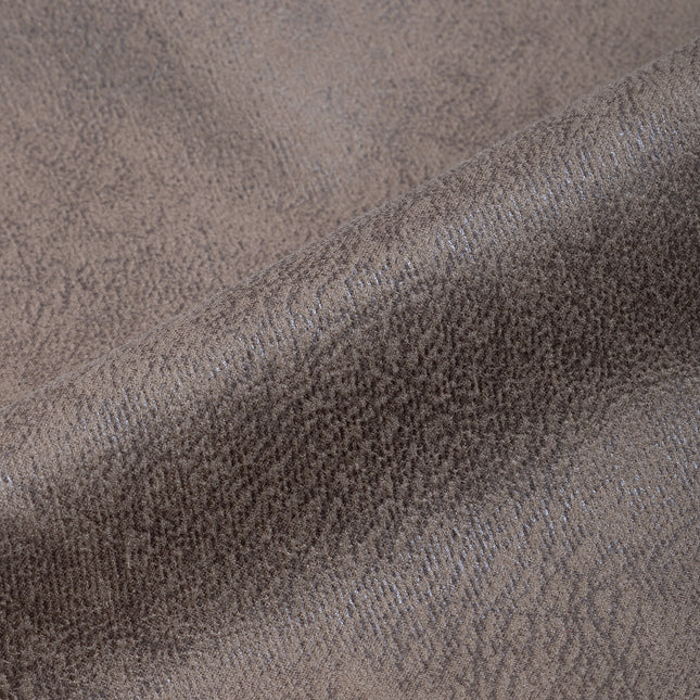 Espresso Brown Colour Textured Suede Sofa and Chair Fabric