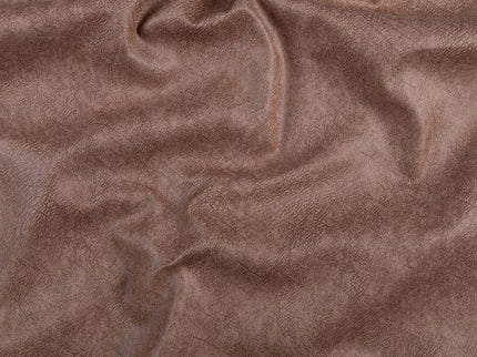 Caramel Brown Colour Textured Suede Sofa and Chair Fabric