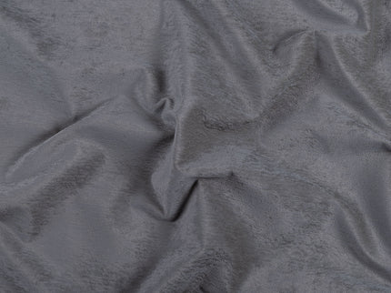 Dark Grey Colour Plain Velvet Flock Easy Clean Sofa, Chair and Curtain Fabric