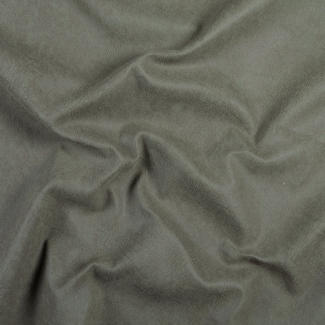 Tan Green Colour Textued Suede Sofa and Chair Fabric