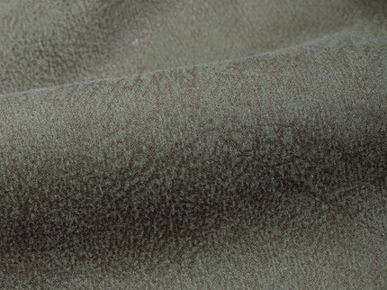 Tan Green Colour Textued Suede Sofa and Chair Fabric