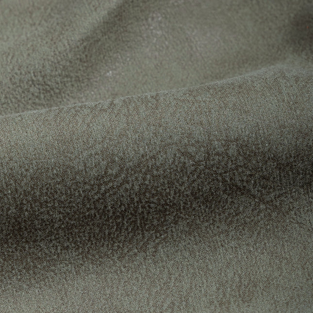 Tan Green Colour Textued Suede Sofa and Chair Fabric