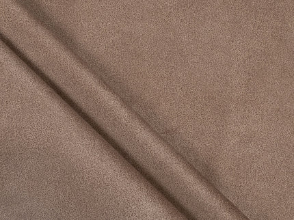 Pale Brown Colour Textured Suede Sofa and Chair Fabric