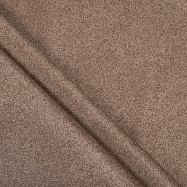 Pale Brown Colour Textured Suede Sofa and Chair Fabric