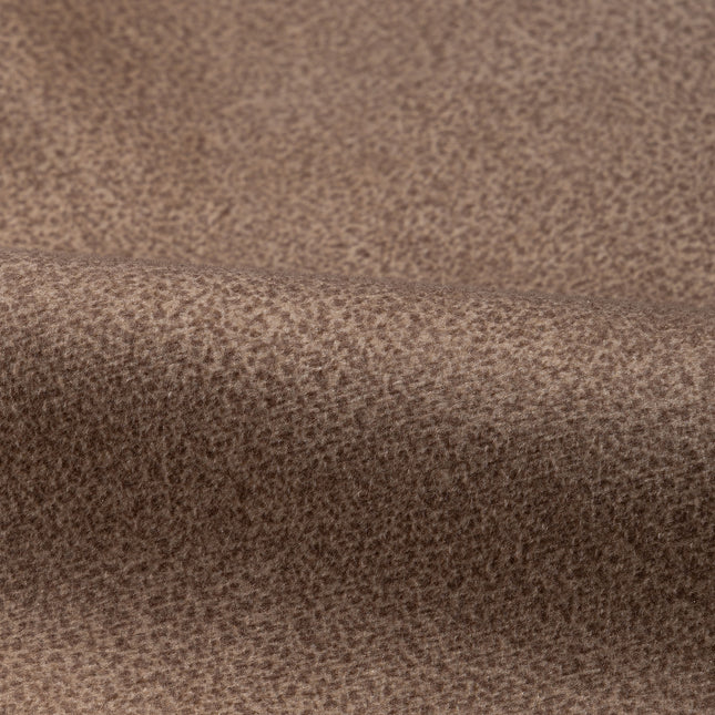 Pale Brown Colour Textured Suede Sofa and Chair Fabric
