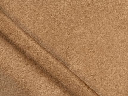 Tawny Brown Colour Textured Suede Sofa and Chair Fabric