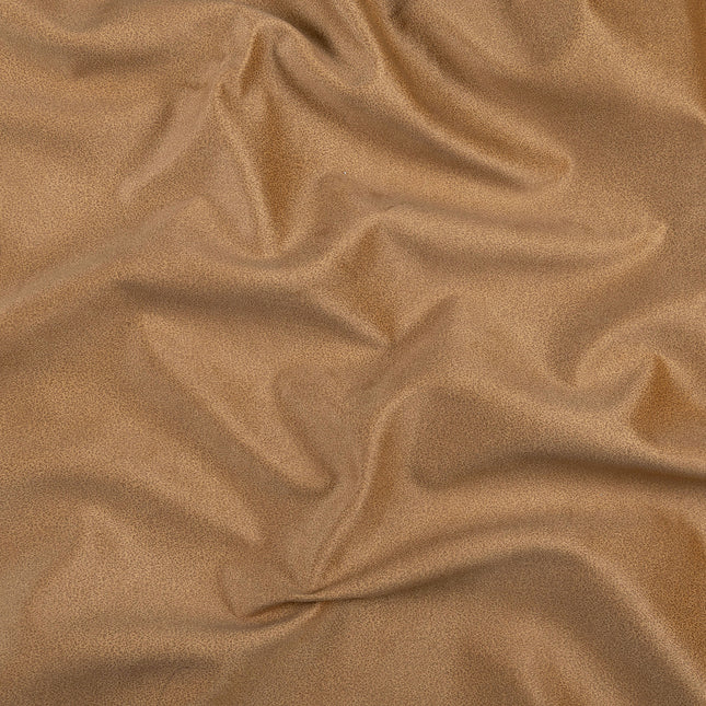 Tawny Brown Colour Textured Suede Sofa and Chair Fabric