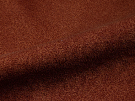 Rust Colour Textured Suede Sofa and Chair Fabric