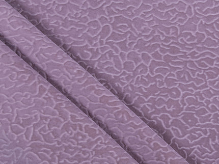 Pink Colour Textured Velvet Flock Readymade Curtain