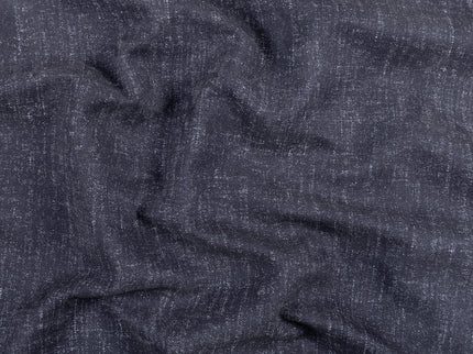 Dark Slate Gray Colour Textured Velvet Sofa and Chair Fabric