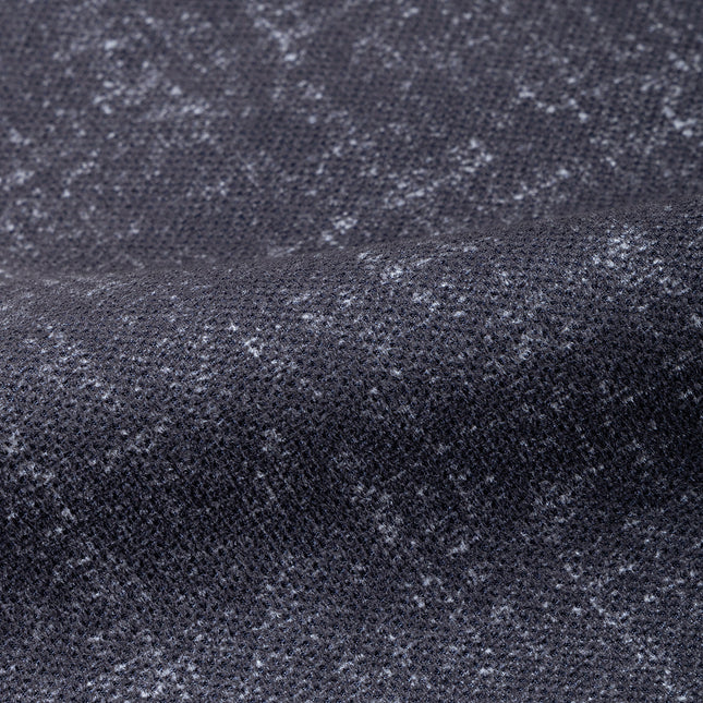 Dark Slate Gray Colour Textured Velvet Sofa and Chair Fabric