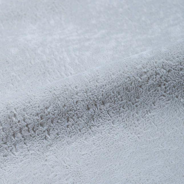 Light Grey Beige Colour Textured Velvet Flock Easy Clean Sofa, Chair and Curtain Fabric