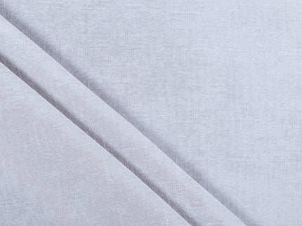 Silver Grey Colour Textured Velvet Flock Readymade Curtain