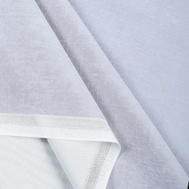 Silver Grey Colour Textured Velvet Flock Readymade Curtain