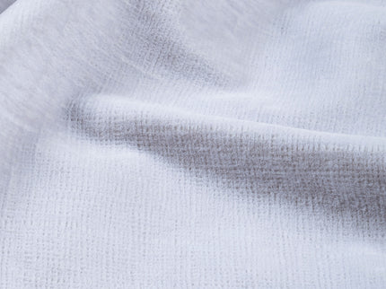 Silver Grey Colour Textured Velvet Flock Easy Clean Sofa, Chair and Curtain Fabric