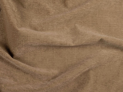 Light Brown Colour Textured Velvet Flock Easy Clean Sofa, Chair and Curtain Fabric