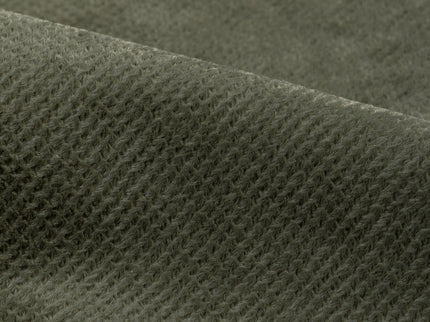 Olive Green Colour Textued Velvet Flock Easy Clean Sofa, Chair and Curtain Fabric