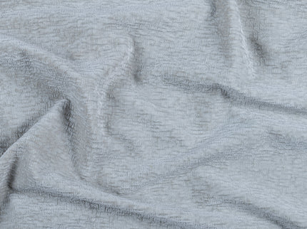 Light Grey Beige Colour Textured Velvet Flock Easy Clean Sofa, Chair and Curtain Fabric