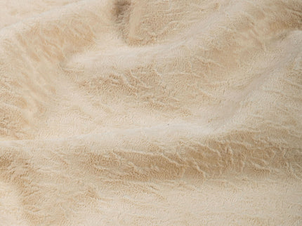 Light Camel Yellow Colour Textured Velvet Flock Easy Clean Sofa, Chair and Curtain Fabric