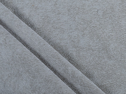 Greenish Beige Colour Textured Velvet Readymade Curtain