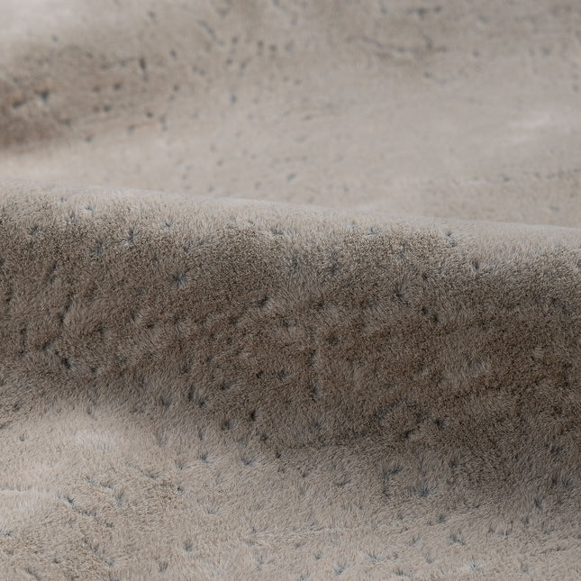 Desert Brown Colour Textued Velvet Flock Easy Clean Sofa, Chair and Curtain Fabric
