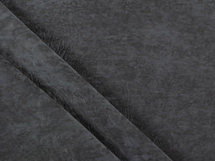 Dark Ash Brown Colour Textured Velvet Readymade Curtain