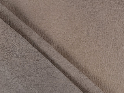 Wood Brown Colour Leather like Textured Suede Sofa and Chair Fabric