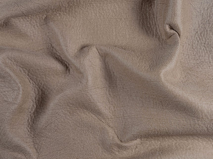 Wood Brown Colour Leather like Textured Suede Sofa and Chair Fabric