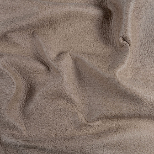Wood Brown Colour Leather like Textured Suede Sofa and Chair Fabric