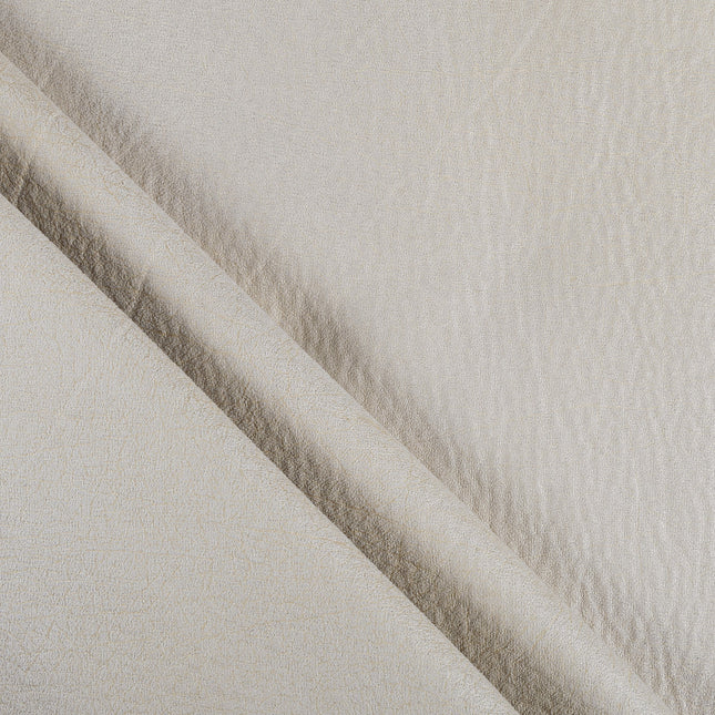 Light Beige Colour Leather like Textured Suede Sofa and Chair Fabric