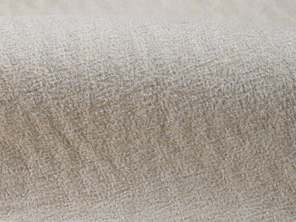 Light Beige Colour Leather like Textured Suede Sofa and Chair Fabric