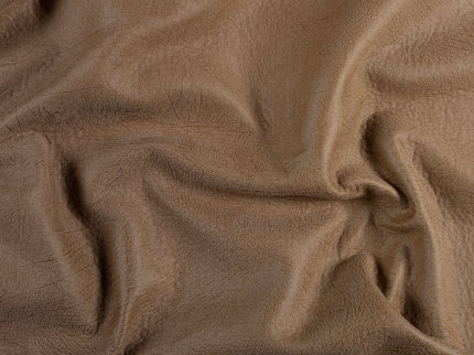 Brown Colour Leather like Textured Suede Sofa and Chair Fabric