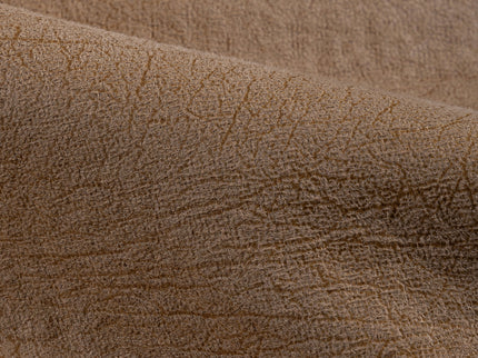 Brown Colour Leather like Textured Suede Sofa and Chair Fabric
