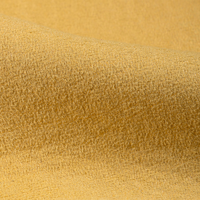 Mustard Yellow Colour Leather like Textured Suede Sofa and Chair Fabric